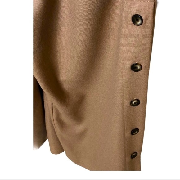 WOLCOTT TAKEMOTO Tan Wool Jumpsuit - Picture 6 of 6